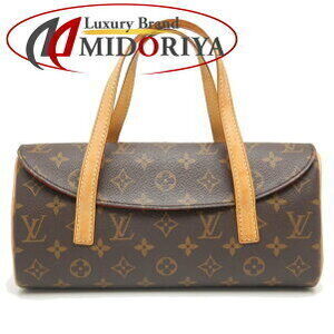 Louis Vuitton Monogram Sonatine Handbag Brown